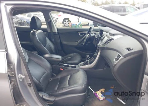2014 Hyundai Elantra Limited from USA, damaged, VIN KMHDH4AE3EU074374